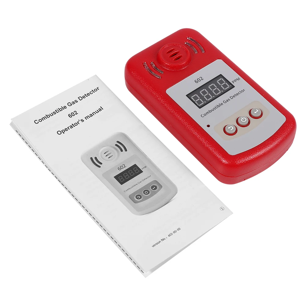 

1Pc 300-10000PPM Combustible Natural Gas Methane Leak Detector with Sound Alarm & Light Flash gas gas gas