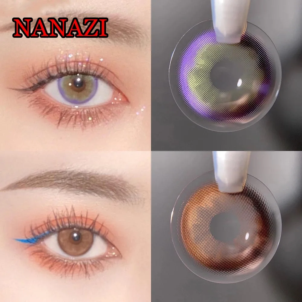 

14.20MM Beauty Color Contact Lens For Eyes Women Men Cosmetic Makeup Tool линзы для глаз цветные Nanazi