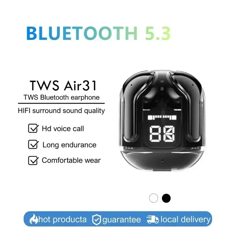 Беспроводные наушники T2 TWS с шумоподавлением Bass Touch Control для всех телефонов