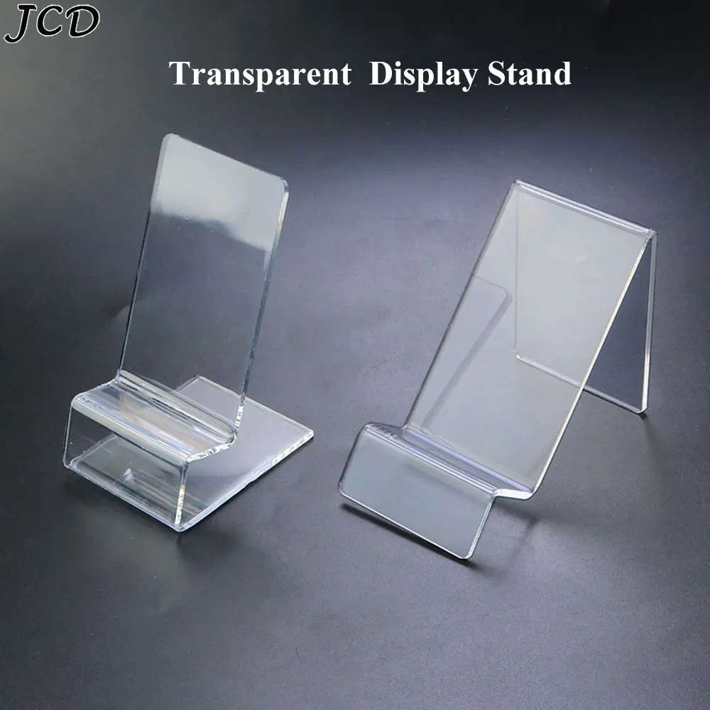 JCD For GB GBP GBC GBA PSP PSV 3DS 2DS Console Exhibition Bracket Clear Shelf Window Counter Showcase Phone Display Stand