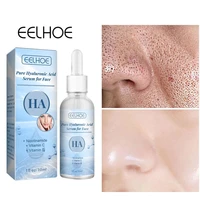 hyaluronic acid moisturizing face serum shrink pore anti wrinkles firm skin care nicotinamide whitening brighten beauty products