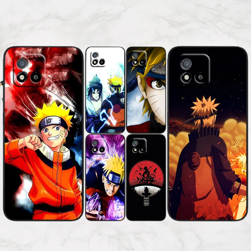 

Japanese Naruto Naruto For OPPO Realme Narzo 50A 50i 30 20 C15 Q3 8i 8 7i 7 Global 6 5 Pro 5G Black Phone Case Fundas Capa