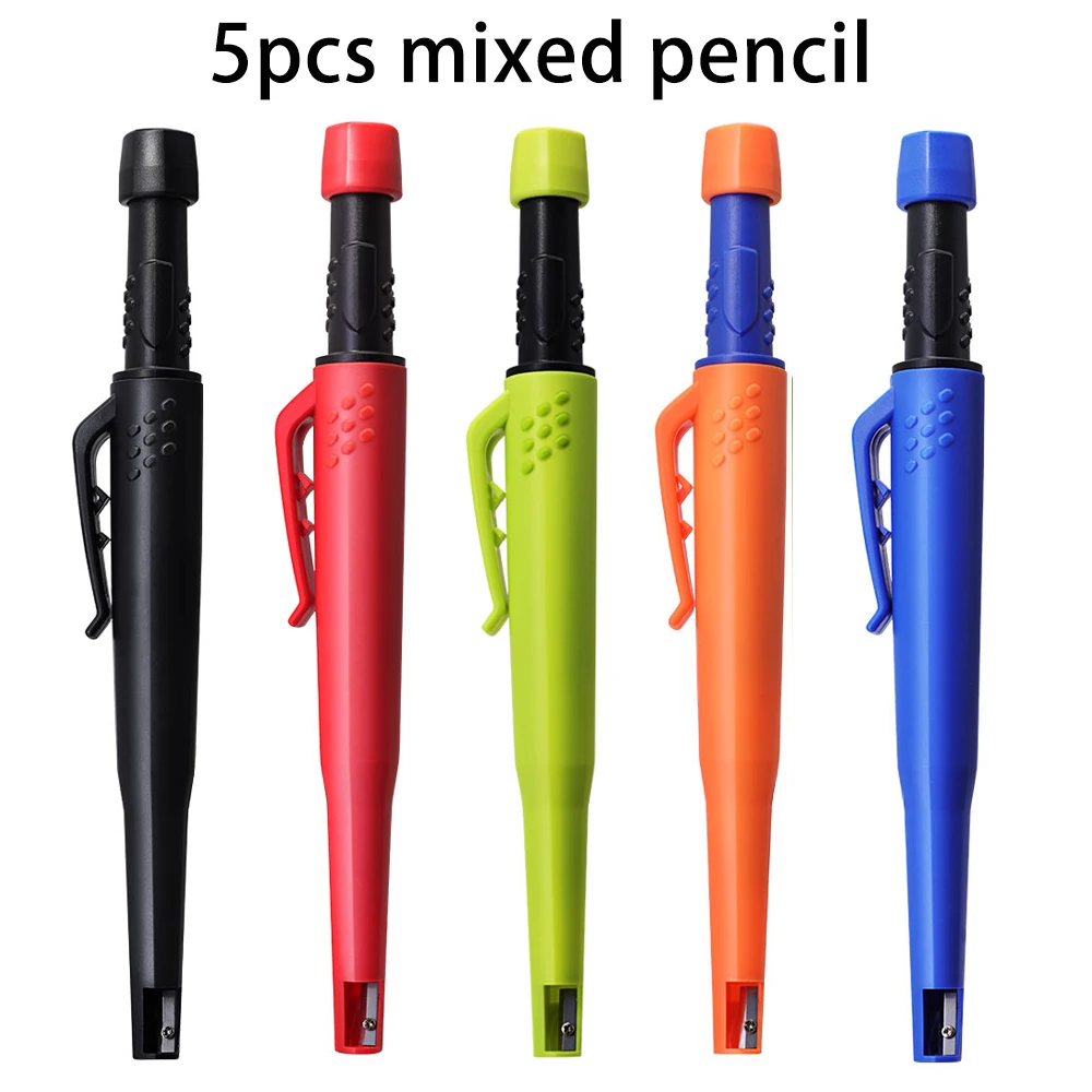 

Набор механических карандашей MROOFUL 5 шт., 2,8 мм, 5 цветов