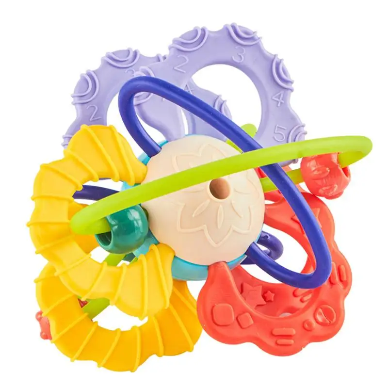 

Детские игрушки-прорезыватели для младенцев, игрушки Монтессори, моющиеся детские погремушки, Игрушка-прорезыватель для зубов для младенцев, мальчиков, девочек и новорожденных