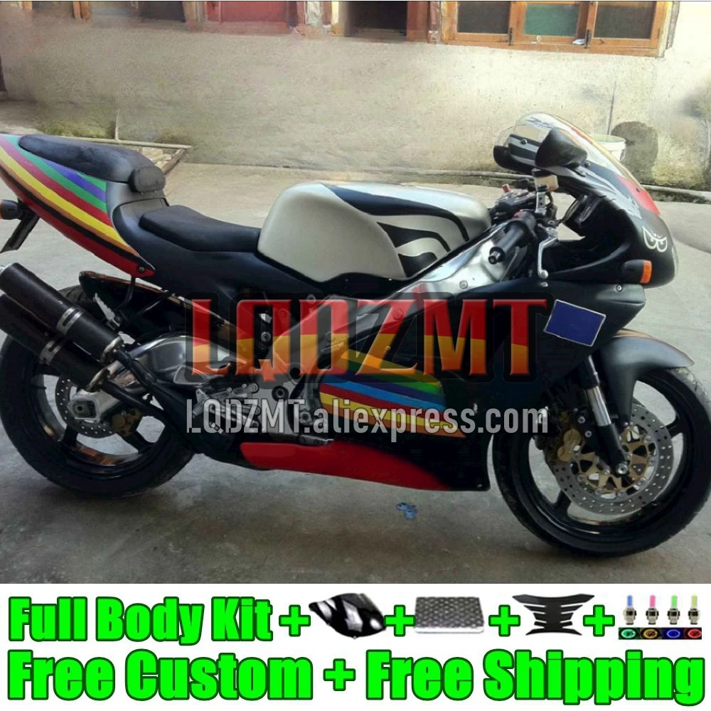 Глянцевый серебристый комплект кузова для Aprilia RS-250 RSV250 RS 250 RSV250RR 15 без.0 RS250R RS250 1995