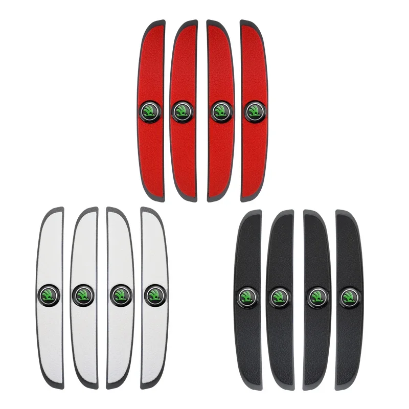 4 шт. Стайлинг автомобиля полоса против столкновений наклейка на зеркало заднего