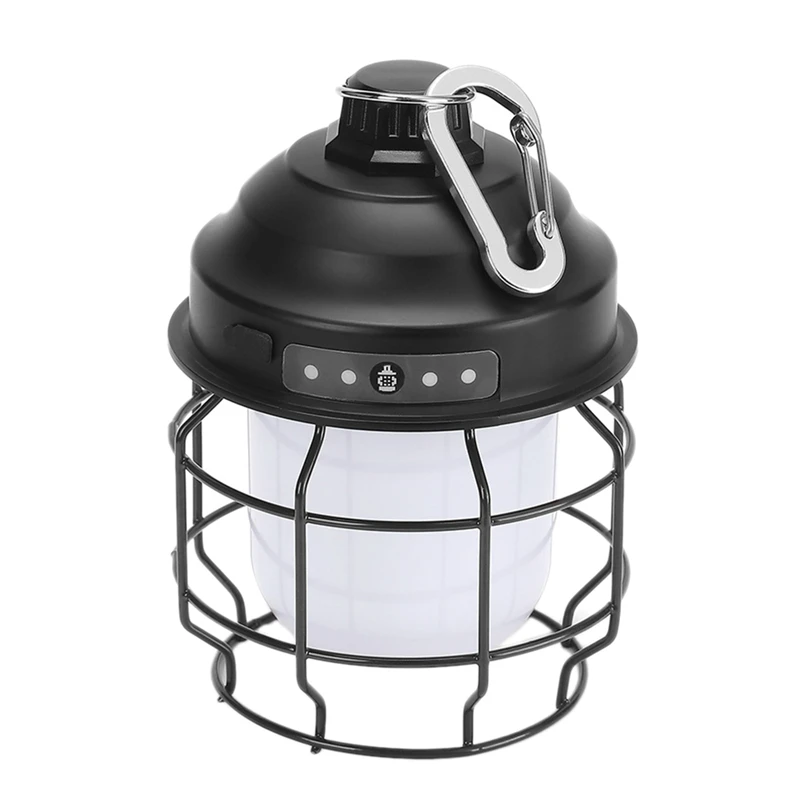 

Mini Hanging Camping Lantern USB Water Resistant Tent Light for Outdoor Garden Yard Patio Tree Decoration
