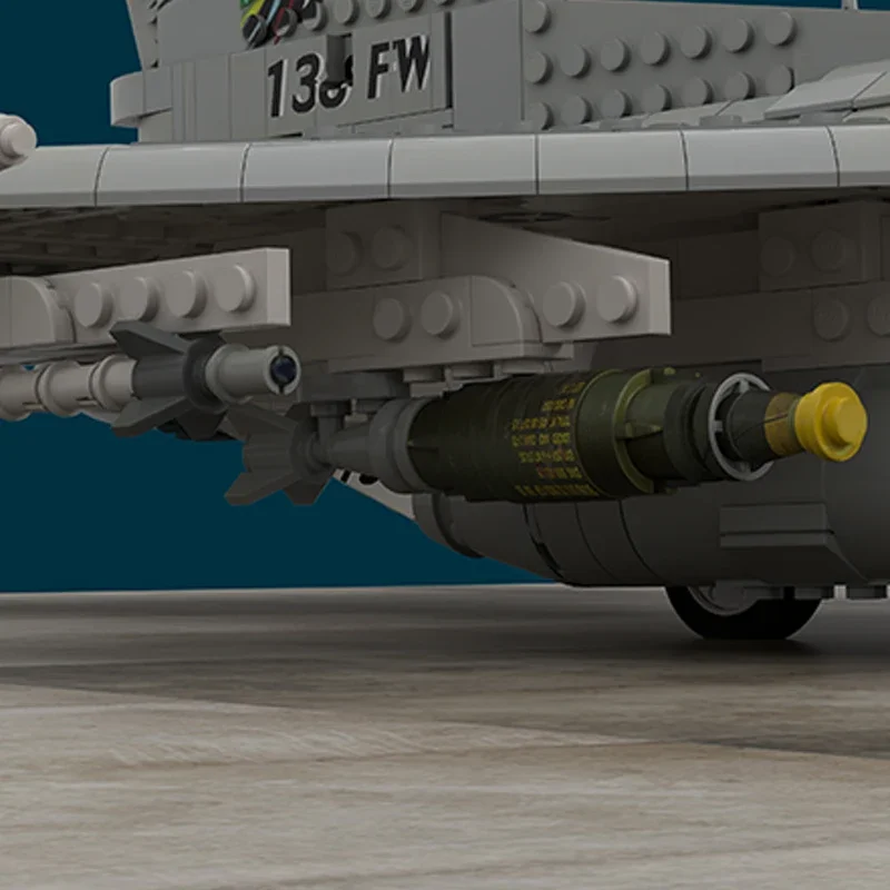 Конструктор Moc военная модель строительный блок драка сокол технология