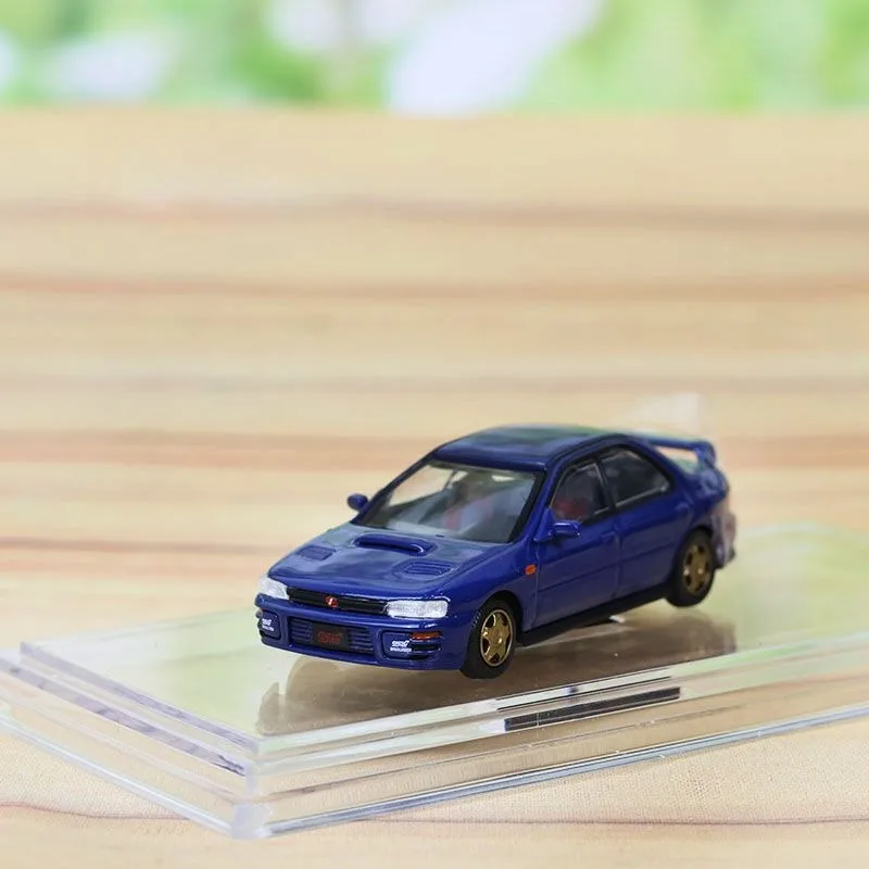 Коллекционные украшения из сплава для моделей автомобилей Subaru Impreza WRX 1994 масштаб