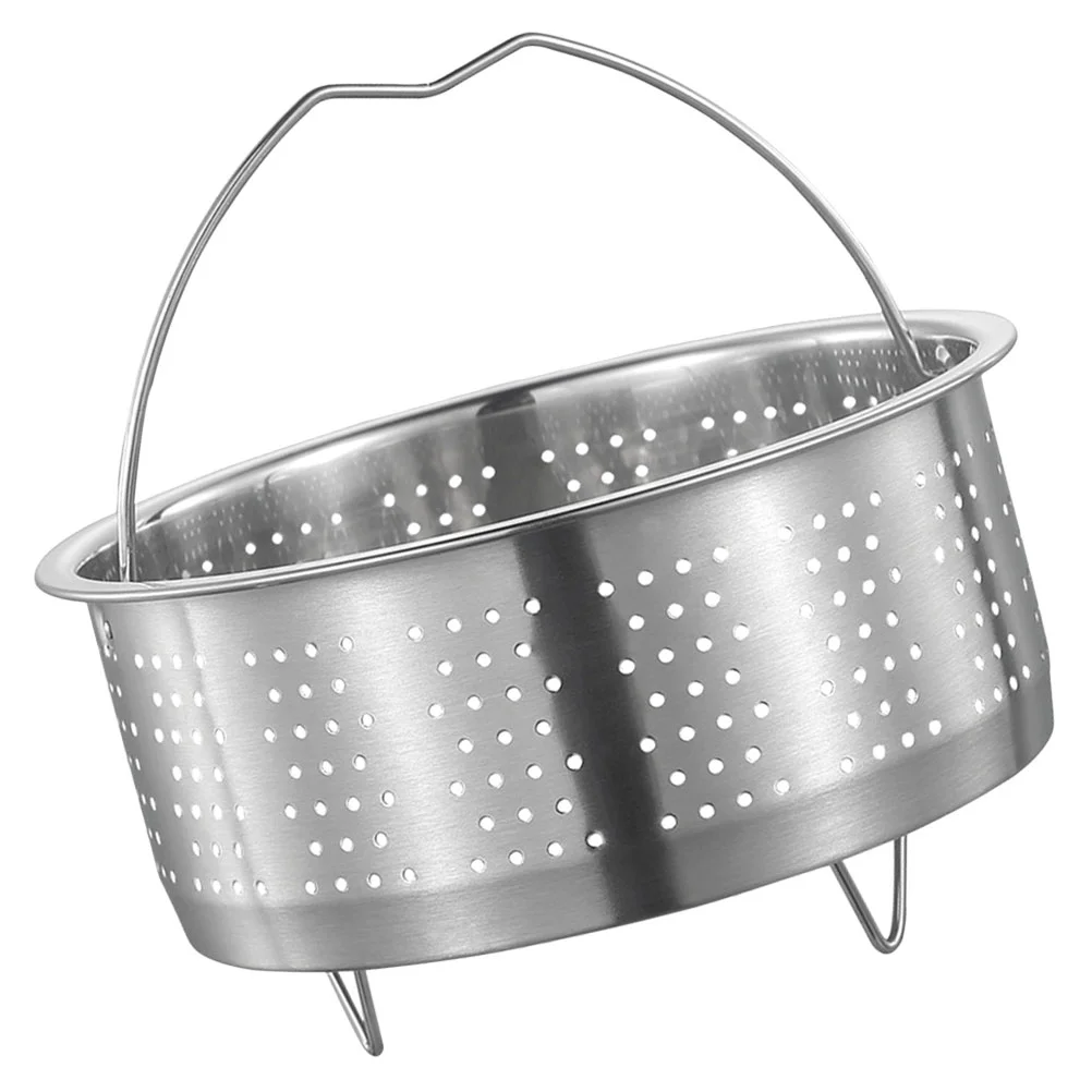 

Steamer Basket Pot Cooker Steam Metal Vegetable Pressure Veggie Insert Rack Seafood Dim Sum Dumpling Steaming Hot Rice