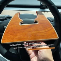 for tesla model 3 y steering wheel small table accessories for portable laptop tablet food tray small wooden table accessories