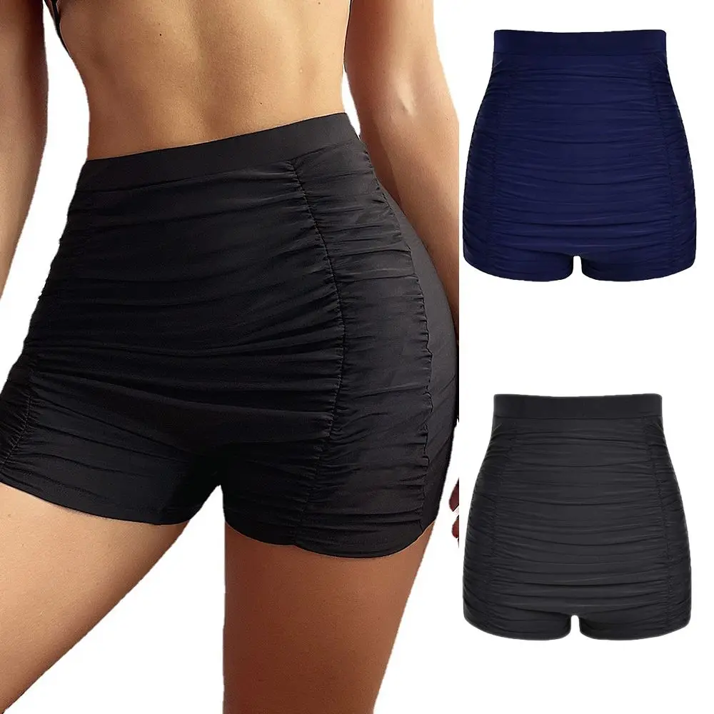

Large Size Vacation Folds Swim Woman Bikini Beach Shorts Pants Swimming Pants