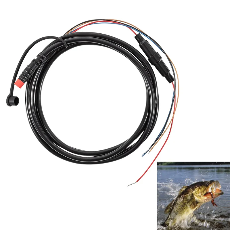 010-12199-04 Cavo Di Alimentazione Adattatore A Connessione Rapida 4 Pin 4Xdv Per Garmin Echomap & Striker Serie Fishfinder Connettore Impermeabile