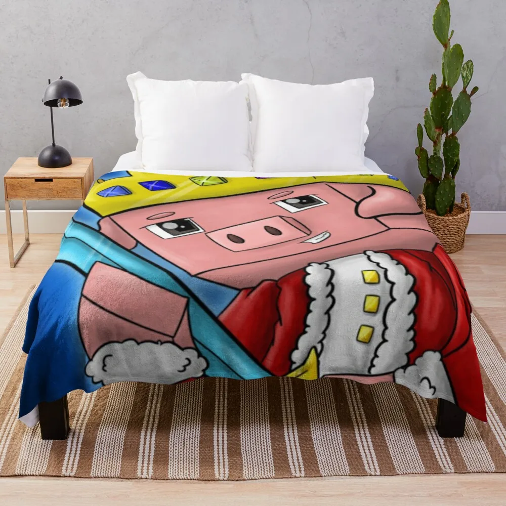 

Technoblade king merch одеяло для дивана