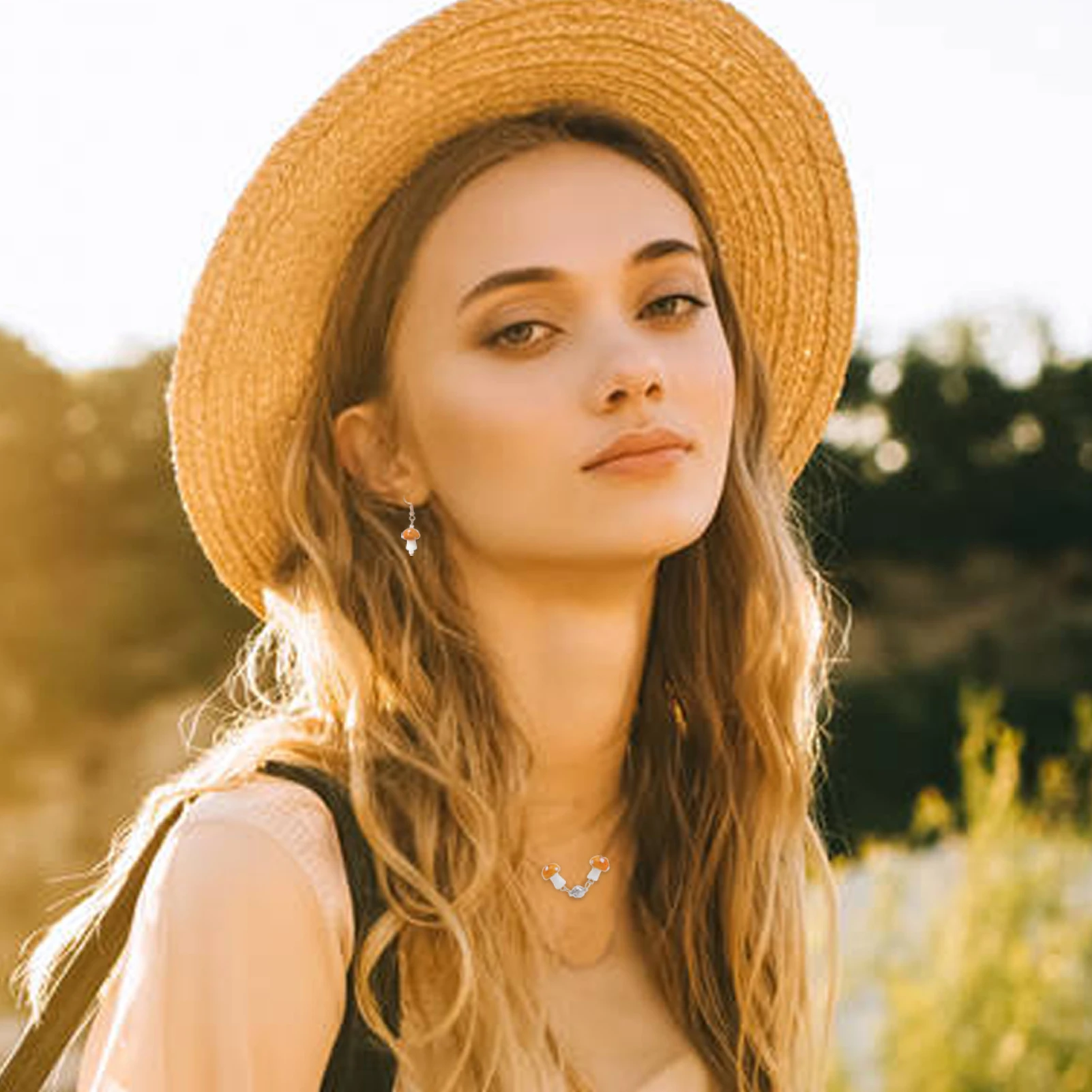 Милые серьги-колье дружбы для женщин, подростков, девушек, магнитное ожерелье, шикарные подарки, друзья, подружки, сестры