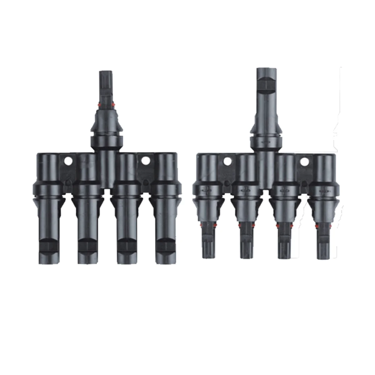 

1 to 4 Solar Panel Connector Waterproof Male and Female Connectors DIY Mount Tool Solar Parallel Connector