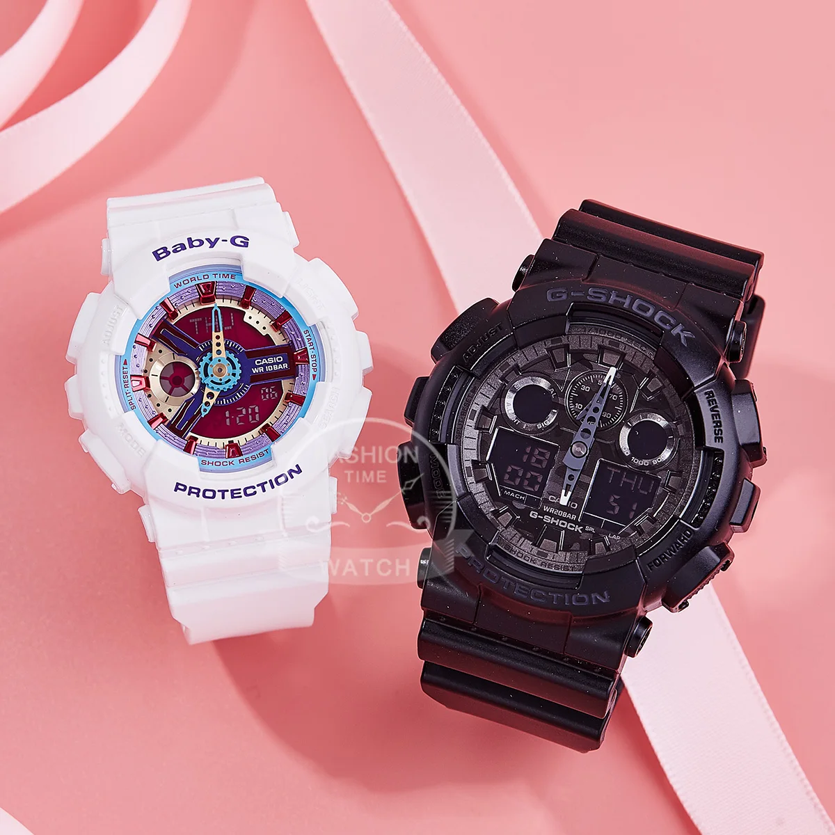 Casio original watch shockproof couple top brand luxury suit LED digital waterproof quartz sports watch