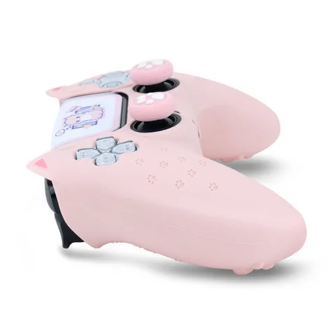 Силиконовый чехол Pink Love для Sony Dualsense 5