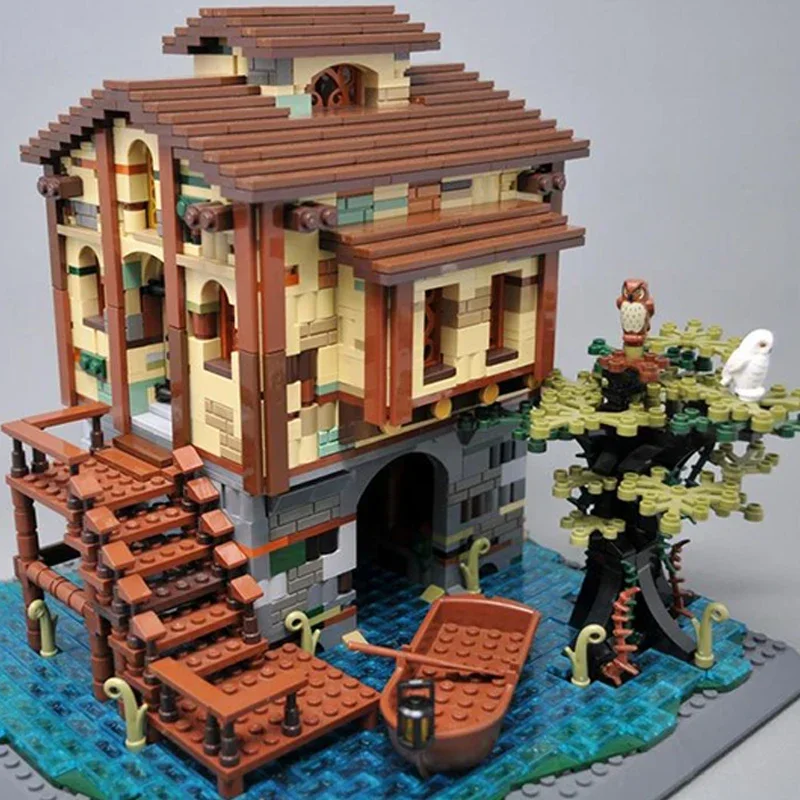 Конструктор Moc модульный для детей Детский конструктор болотная кабина сборка