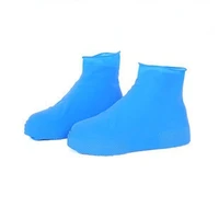 silicone waterproof shoe covers reusable rain overshoes rain boots shoes protector anti slip rubber shoe covers outdoor reusable
