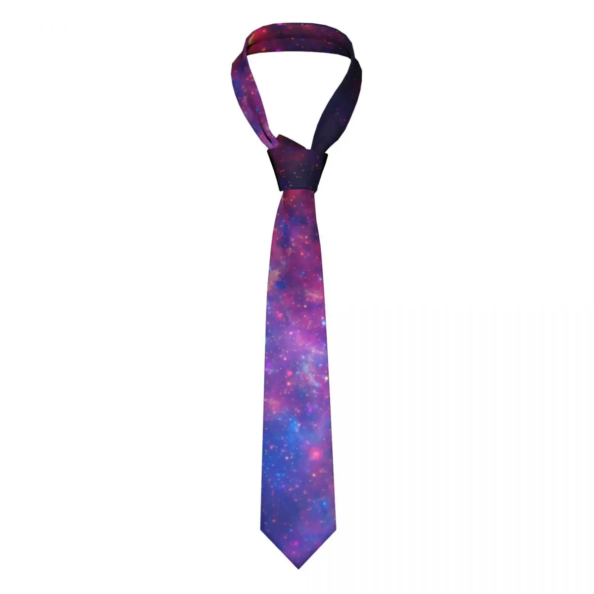 

Галстук с принтом галактики красочный молочный путь полиэстер шелк узор шейный галстук подарок офисная Мужская рубашка галстук