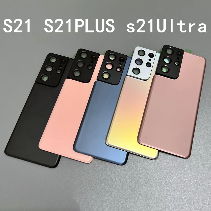 

New For Samsung s21 s21plus s21Ultra G9980 G998U G998B G9960 Battery Back Cover Rear Door Replacement Housing STICKER Adhesive