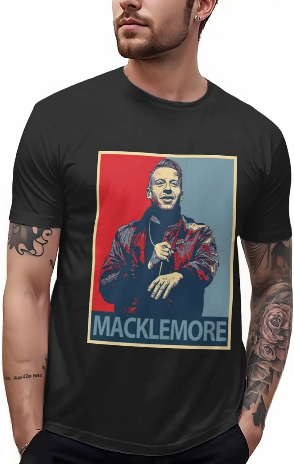Мужская футболка macklemors Спортивная для улицы летние модные топы с коротким