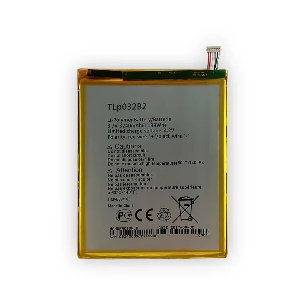 TLp032B2 Аккумулятор для ALCATEL One touch Pop 7 lte 7S P310X P310A Pixi 8 9006 Вт OT-9015W OT-P330X TLp032BD Последние