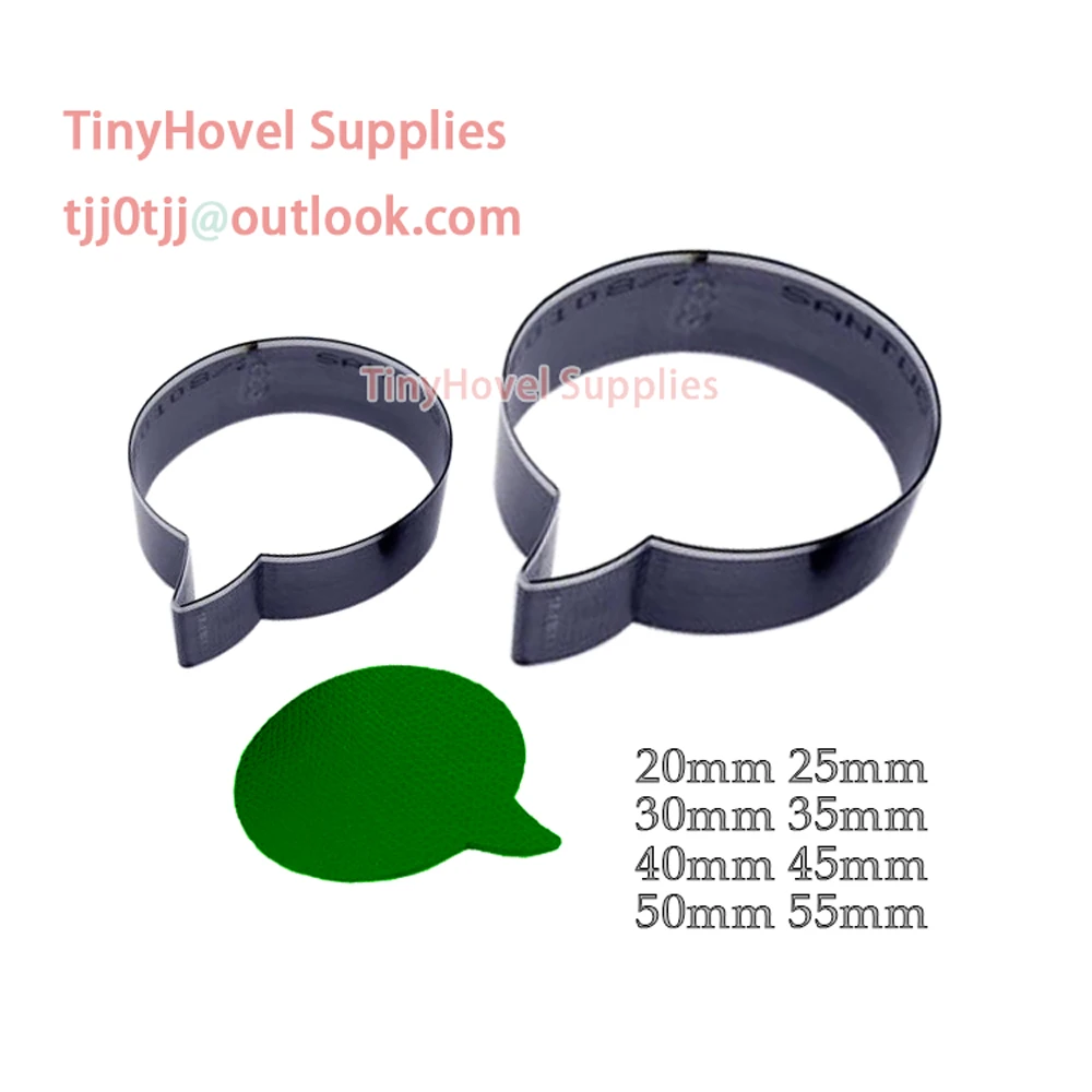 Штампованная стальная форма для кожевенного ремесла, 20-100 мм