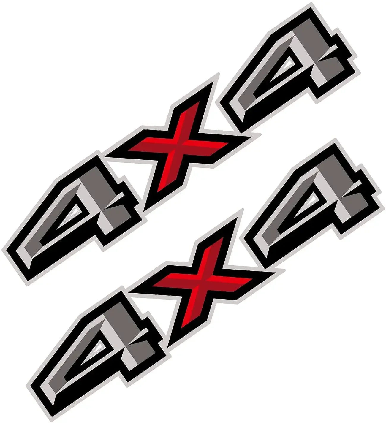 2 шт. 4x4 наклейки для гоночного ралли внедорожного грузовика с Ford F150 F250 F350