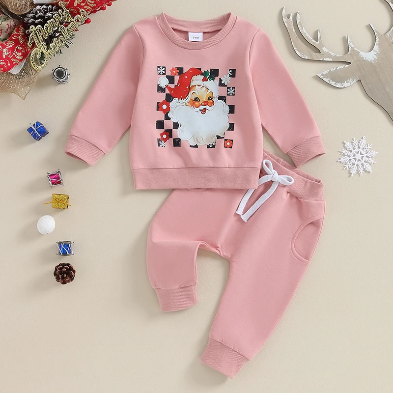 

Комплекты одежды для маленьких девочек, 3 предмета, пуловер для маленьких девочек, свитшот, топ и штаны, костюм, осенне-зимние комплекты одежды