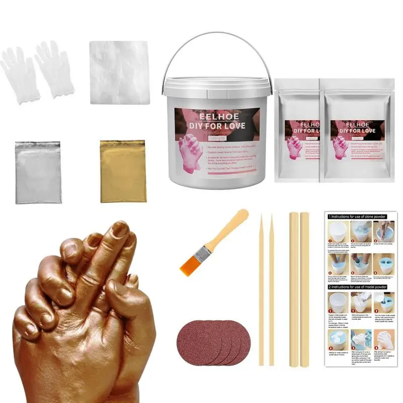 

Hand Mold Casting Kit Sculpture Molding Hand Casting Practice Kit Unique Couples Gifts For Anniversary Events Wedding And Ladies