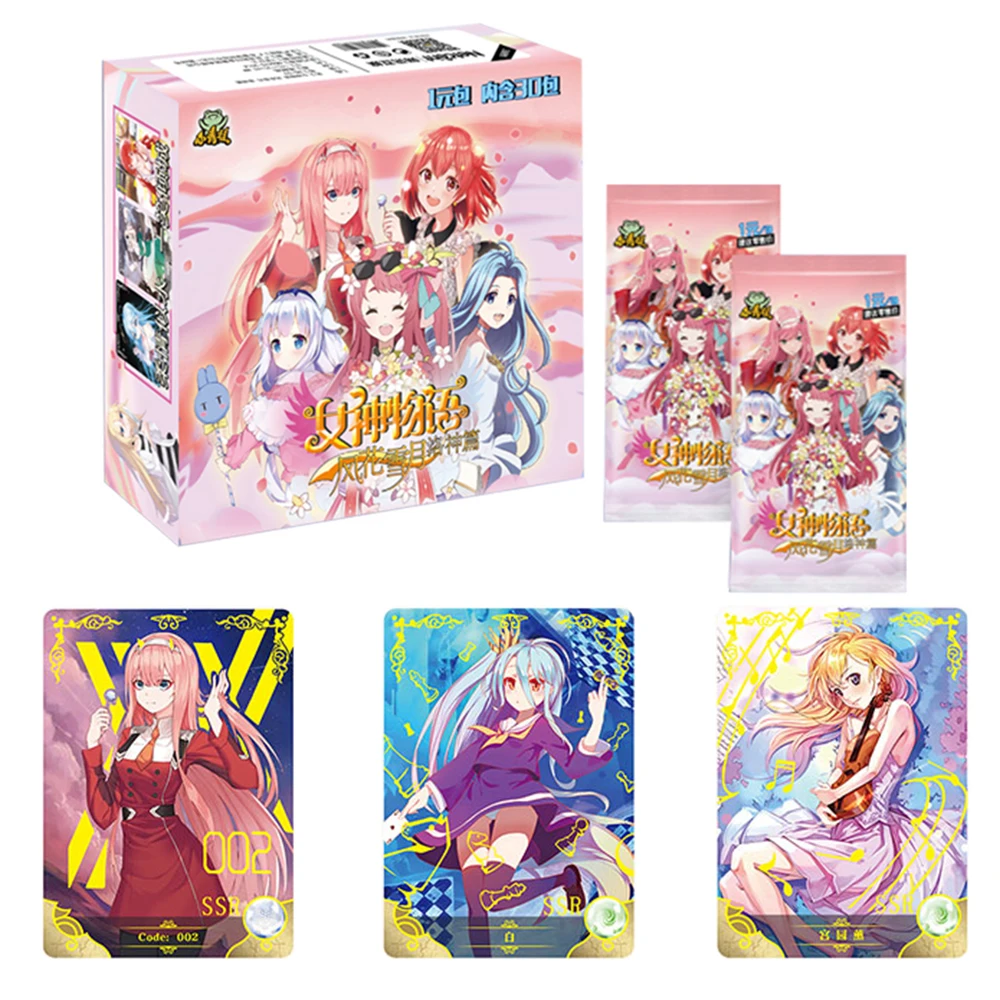 

Goddess Story Card Luoshen Chapter Shining SSR Card Two-dimensional Beautiful Girl Anime Peripheral Collection Card
