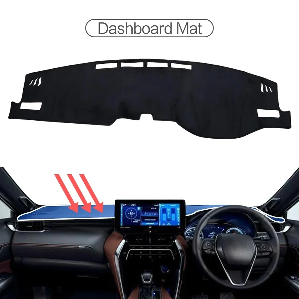 

Для Toyota Harrier Venza 2021 2022 2023 2024 XU80 коврик для приборной панели автомобиля аксессуары солнцезащитный ковер защитный коврик для приборной панели Dashmat