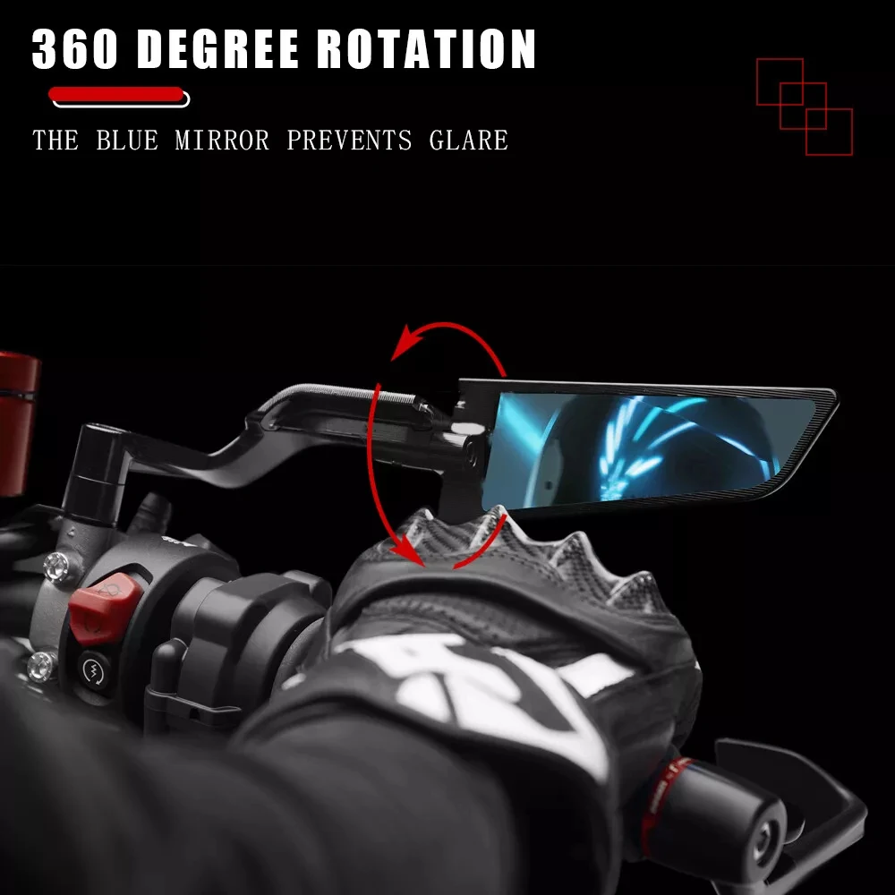 Для Husqvarna Svartpilen 401 Vitpilen мотоциклетное зеркало заднего вида регулируемые боковые