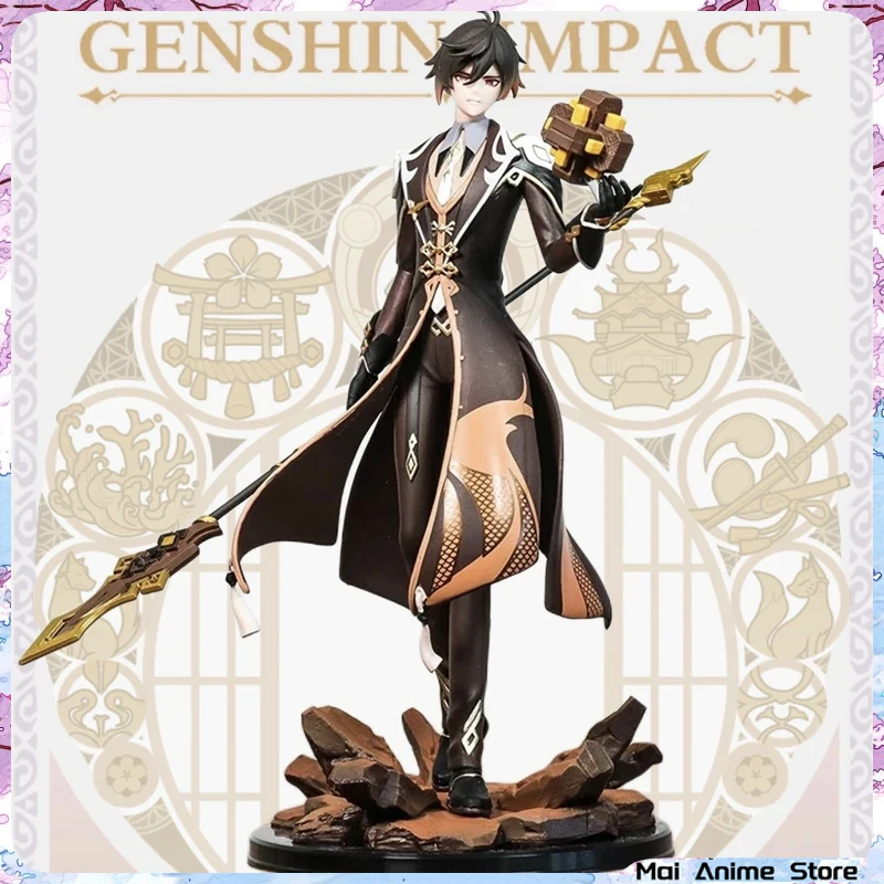 

Genshin Zhongli Figure Anime Morax Rex Lapis Zhongli Genshin Impact Action Figures Figurine Collection PVC Model Doll Toys Gifts