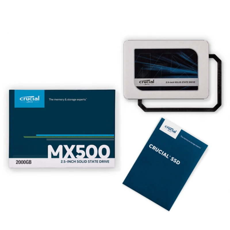 Внутренний твердотельный накопитель Crucial MX500 250 ГБ 500 Гб 1000 2000 SATA3.0 интерфейс 3D NAND