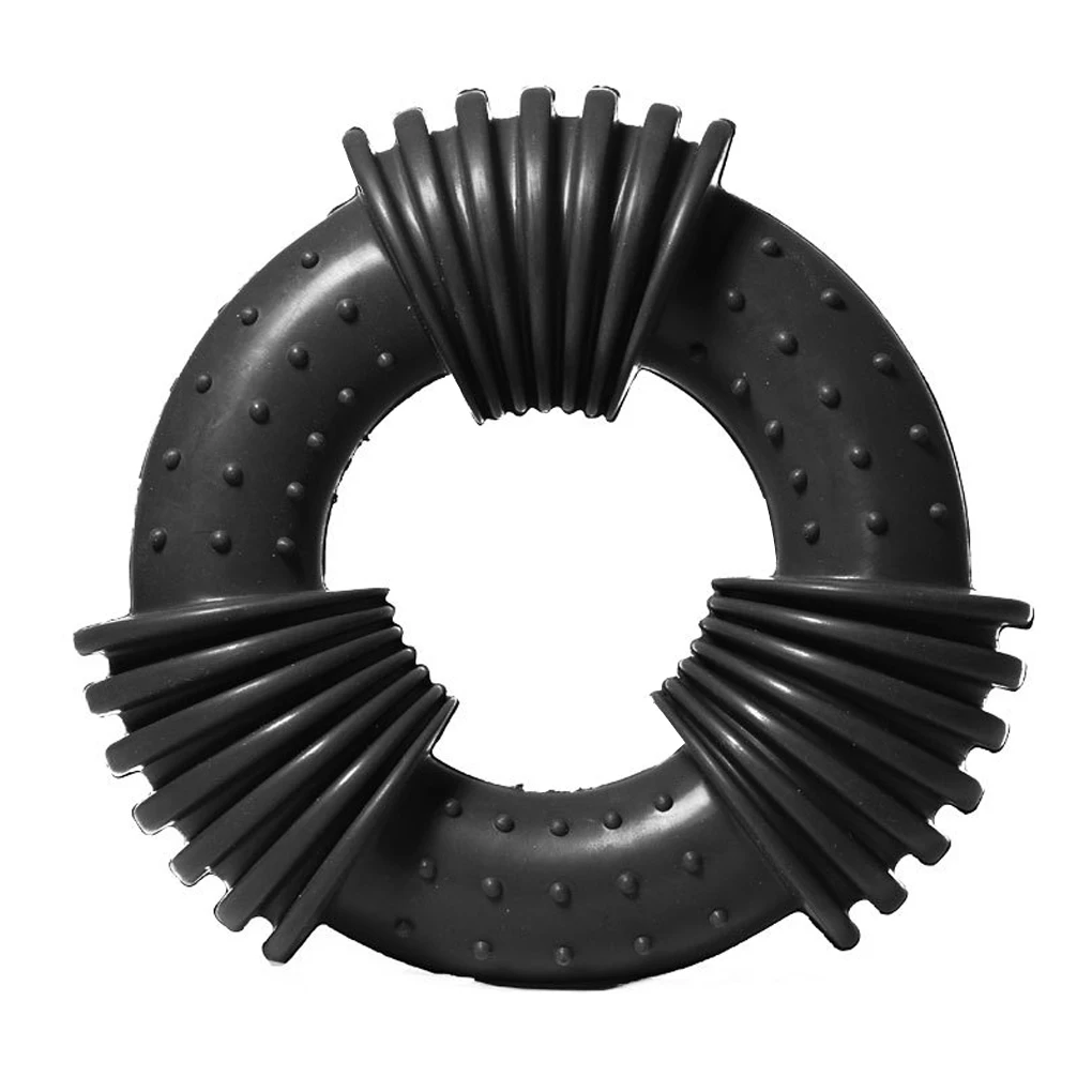 

Жевательная игрушка для домашних животных устойчивая к разрыву однотонная универсальная Интерактивная чистка зубов тренировка домашних животных Прорезыватель для зубов красный