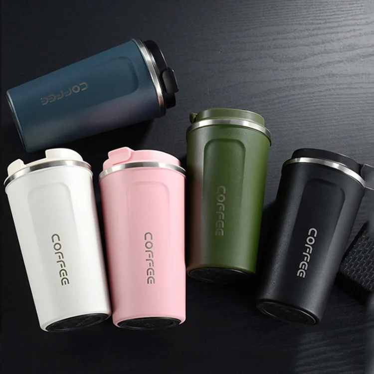 Термос для кофе из нержавеющей стали с логотипом на заказ портативные