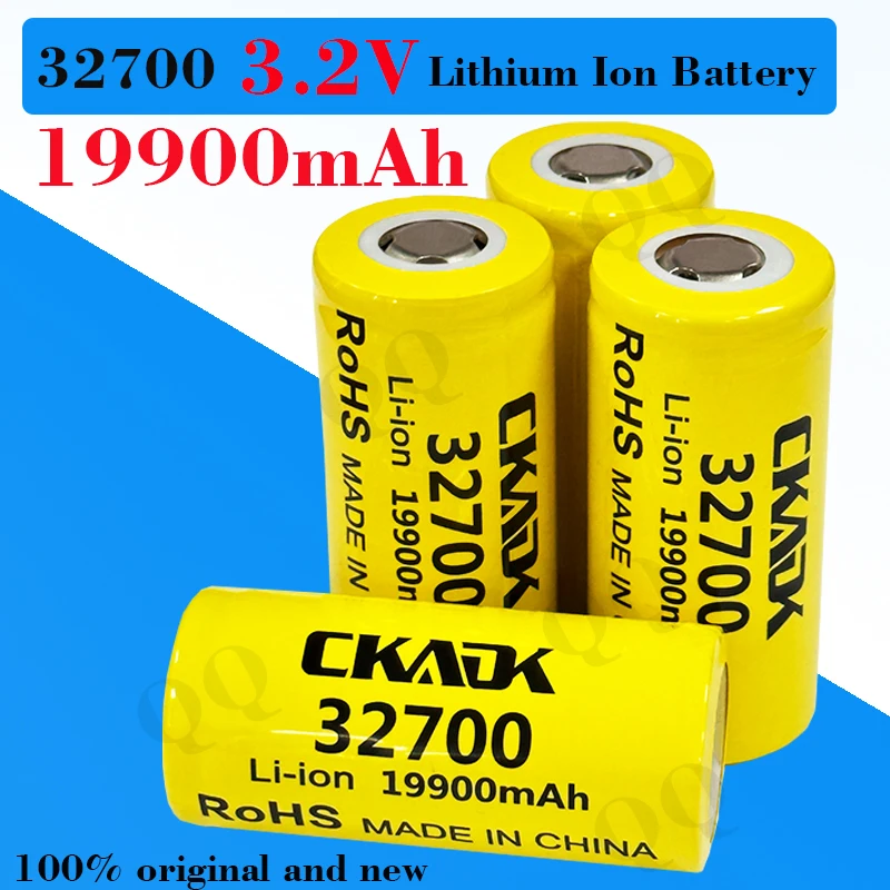 

New 70A 3.2V 32700 19900mAh LiFePO4 Battery 35A Continuous Discharge Maximum 55A High Power Brand Battery