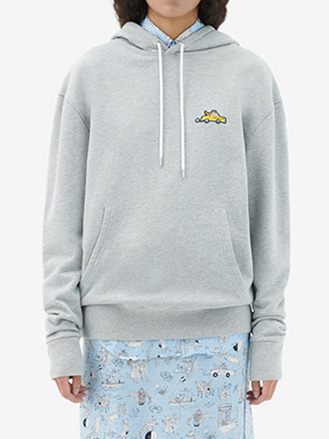 

Taxi Fox Embroidery Hoodie Sweatshirts Women Winter Autumn 2022 Designer Fashion Casual Pullovers Korean Hoodies Tops Luxury