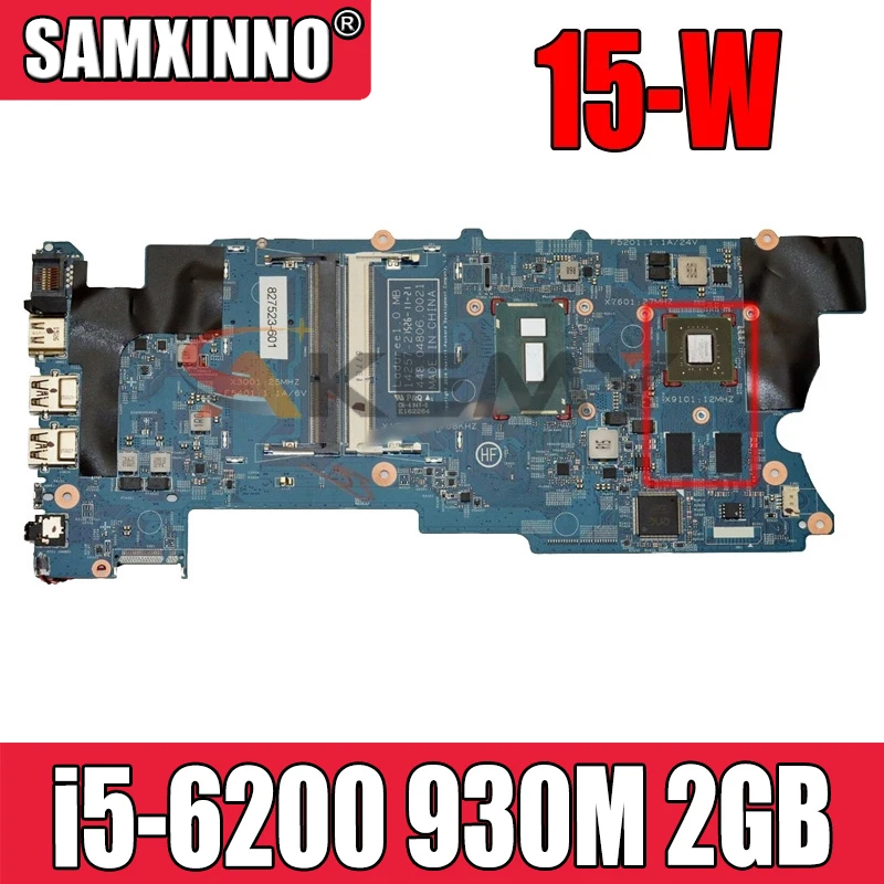 

Материнская плата для ноутбука HP x360 15-W 448.06203.0011 811099-601 811099-501 811099-001 W/ 930M 2 Гб i5-6200 100% рабочий