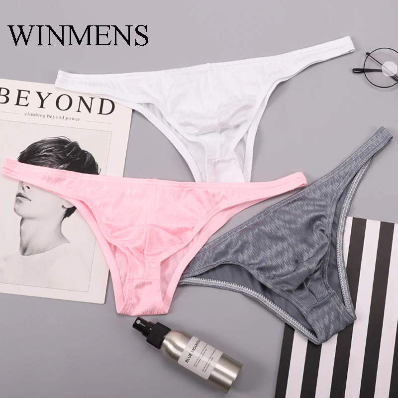 5 шт./партия мужские трусы-брифы