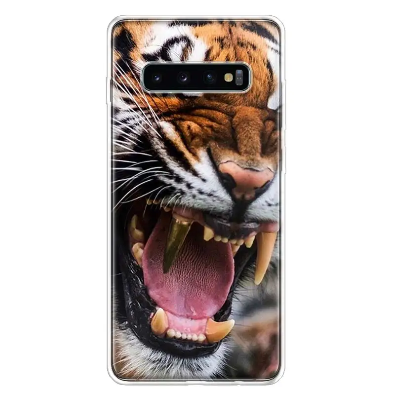 Lion Alpha Male Cub 1 Phone Case For Samsung S23 S22 Ultra S21 Plus Galaxy S20 FE S10 Lite 2020 S9 S8 S7 S6 EDGE TPU Mobile bag images - 6