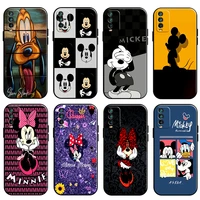 mickey minnie mouse piuto phone case for xiaomi redmi note 10 5g 10s 10t 9 9s 9t 8 8t pro redmi 10 9 9at 9t 9c 8 8a back