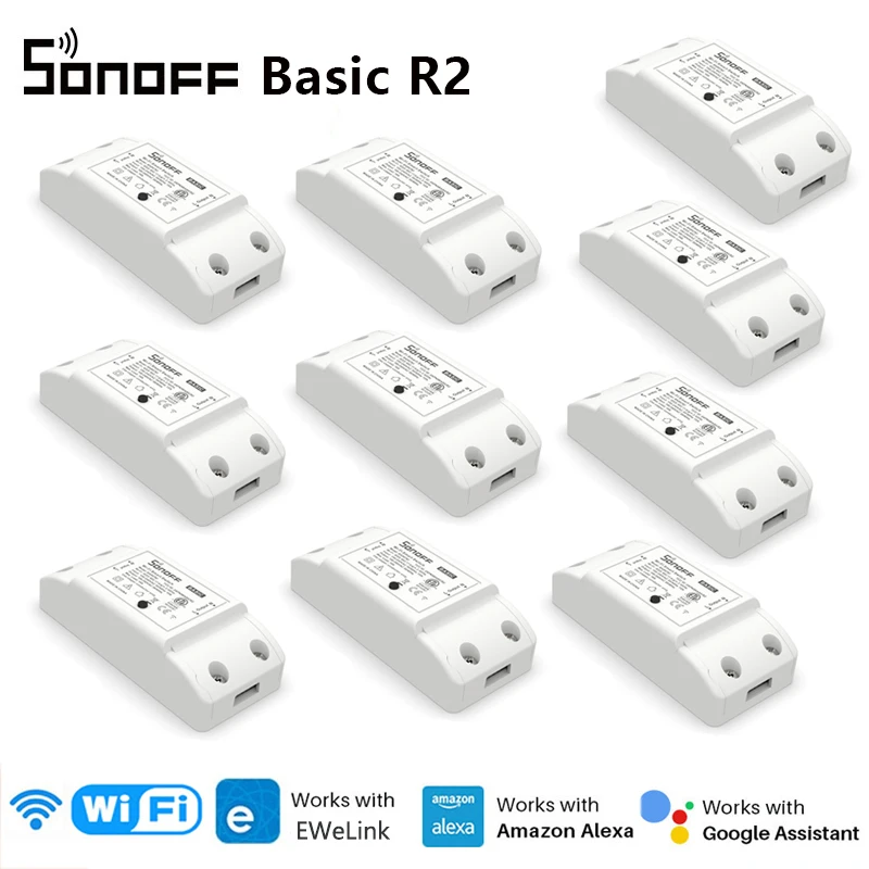 Беспроводной выключатель SONOFF Basic R2 с поддержкой Wi-Fi |