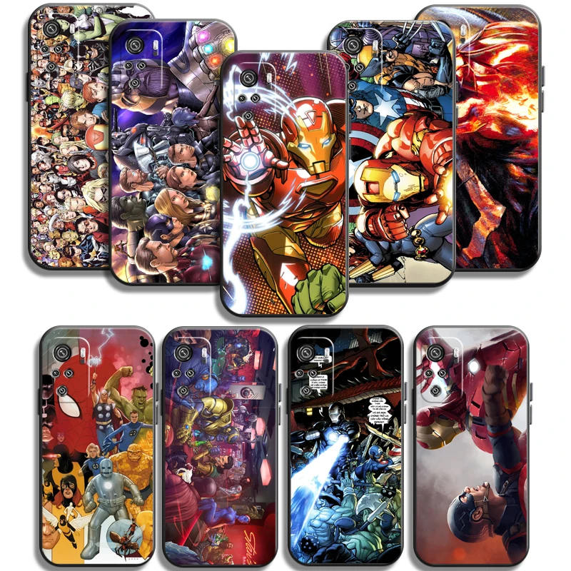 

Marvel Spiderman Phone Cases For Xiaomi Redmi Redmi 7 7A Note 8 Pro 8T 8 2021 8 7 7 Pro 8 8A 8 Pro Cases Soft TPU Funda
