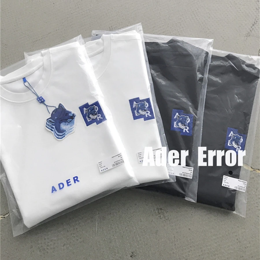 

Fox Adererror Embroidery T Shirt Men 1:1 Best Quality Ader Error Women T-shirts Summer Style Short Sleeve