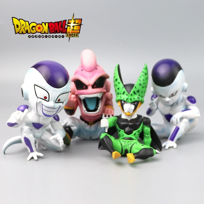 12 см Новая аниме-фигурка Драконий жемчуг Z Son Гоку Фриза Buu Cell Kawaii экшн-фигурка