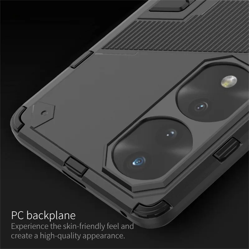 Чехол For Honor 70 Pro для крышки 6,78 дюймов из прочного материала PC с ударопрочным силиконовым бампером для моделей 60, 50 SE.